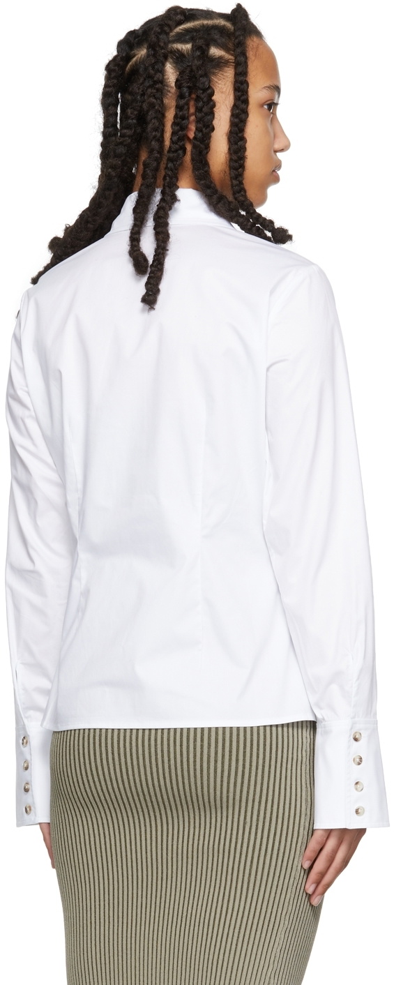 ANINE BING White Tiffany Shirt ANINE BING