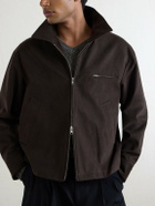 mfpen - Postal Cotton-Velvet Jacket - Brown