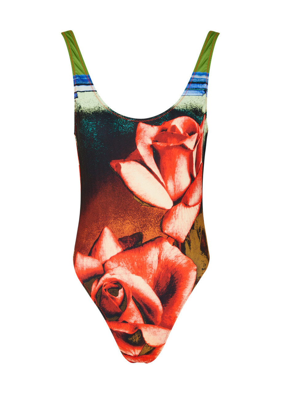 【関税込み】Jean Paul Gaultier レッド The Roses スイムウェア Jean Paul Gaultier - Jean Paul Gaultier | The Tattoo Roses