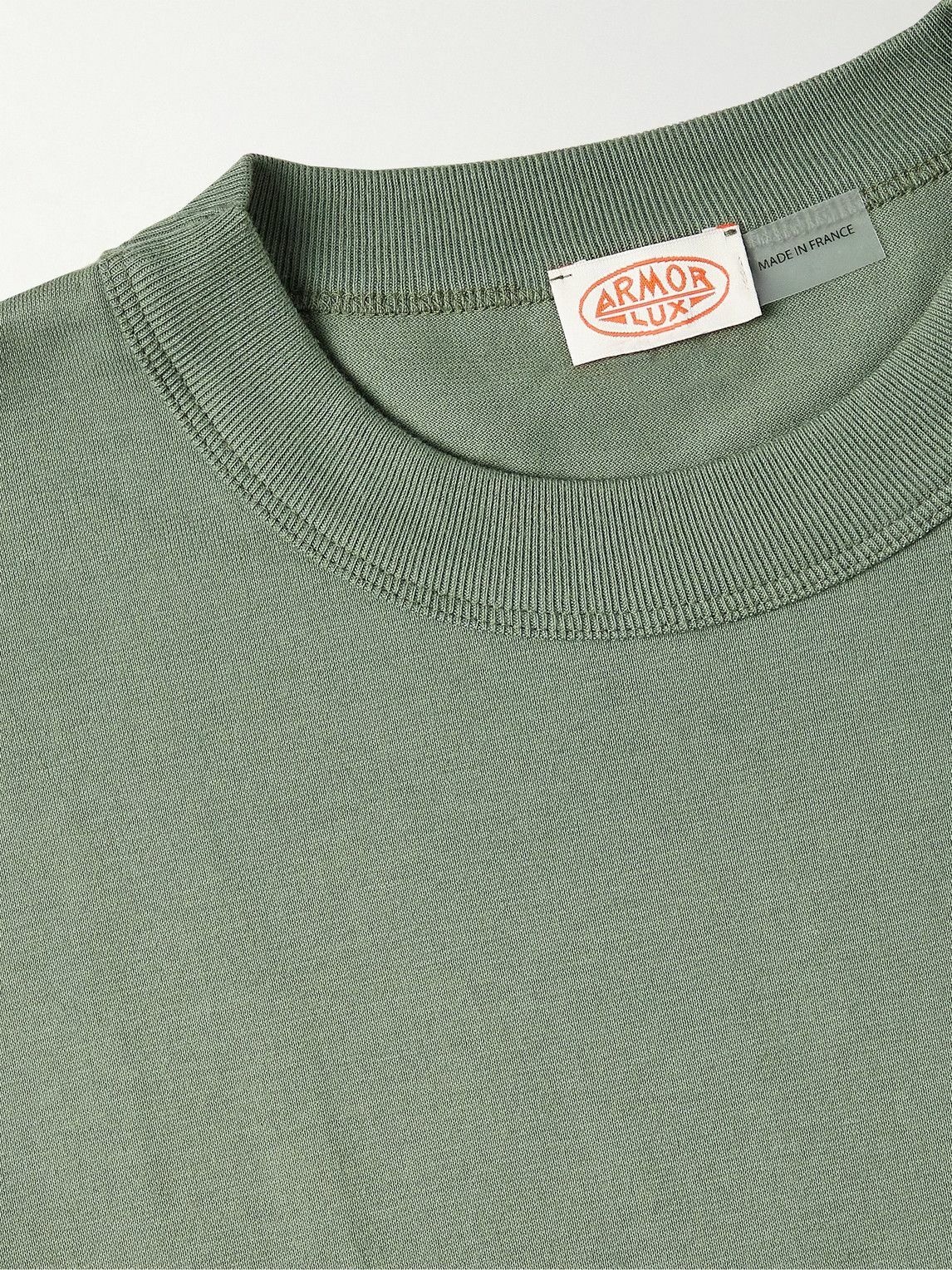 Armor Lux - Callac Logo-Appliquéd Cotton-Jersey T-Shirt - Green Armor Lux
