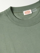 Armor Lux - Callac Logo-Appliquéd Cotton-Jersey T-Shirt - Green