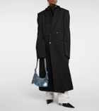 Balenciaga Le Cagole XS denim shoulder bag