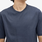 Folk Men's Contrast Sleeve T-Shirt in Navy