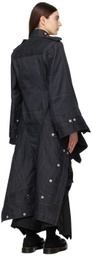 Junya Watanabe Navy Paneled Denim Jacket
