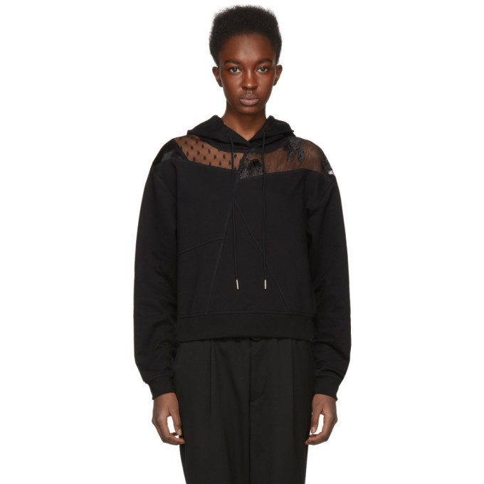 Photo: McQ Alexander McQueen Black Cut-Up Hoodie