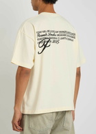 Picante Gallery Logo Cotton T-shirt Ivory