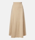 Extreme Cashmere N°388 Ease cashmere-blend maxi skirt