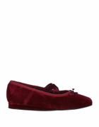 Castañer Womens Ballet flats Garnet
