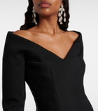 Mugler Wool-blend bodysuit