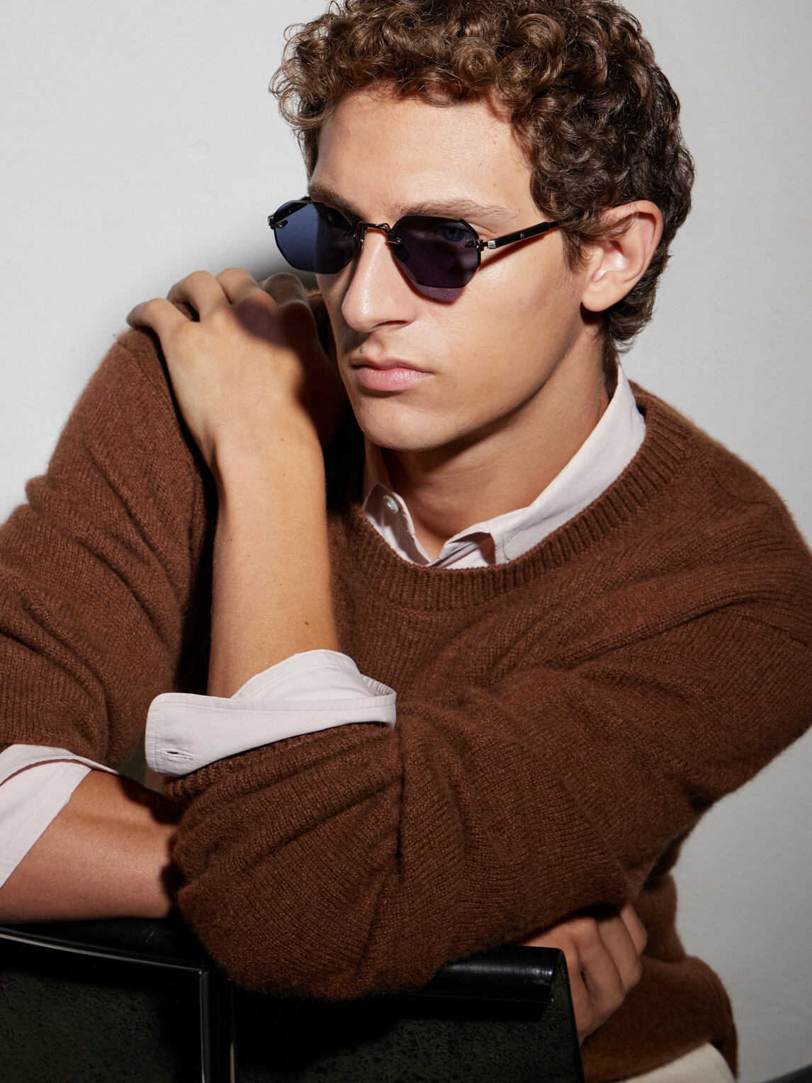 Sato - Terebellum II Titanium Round-Frame Sunglasses