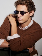 Sato - Terebellum II Titanium Round-Frame Sunglasses