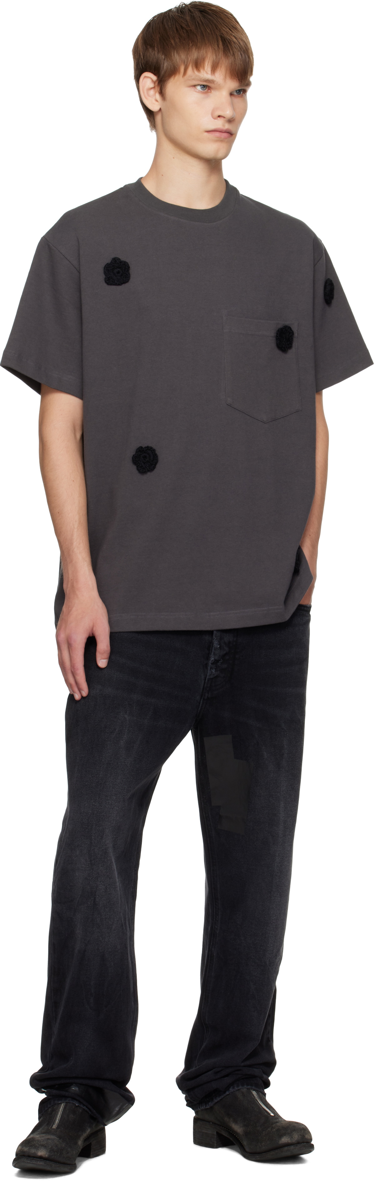 Song for the Mute Gray Daisy Standard T-shirt