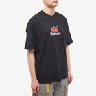 Butter Goods Men's Apples Logo T-Shirt in Black