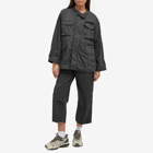 Beams Boy Women's Solotex M-65 Jacket in Black