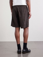 3sixteen - Straight-Leg Linen Drawstring Shorts - Brown