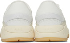 A.P.C. White & Beige Andrea Court Sneakers