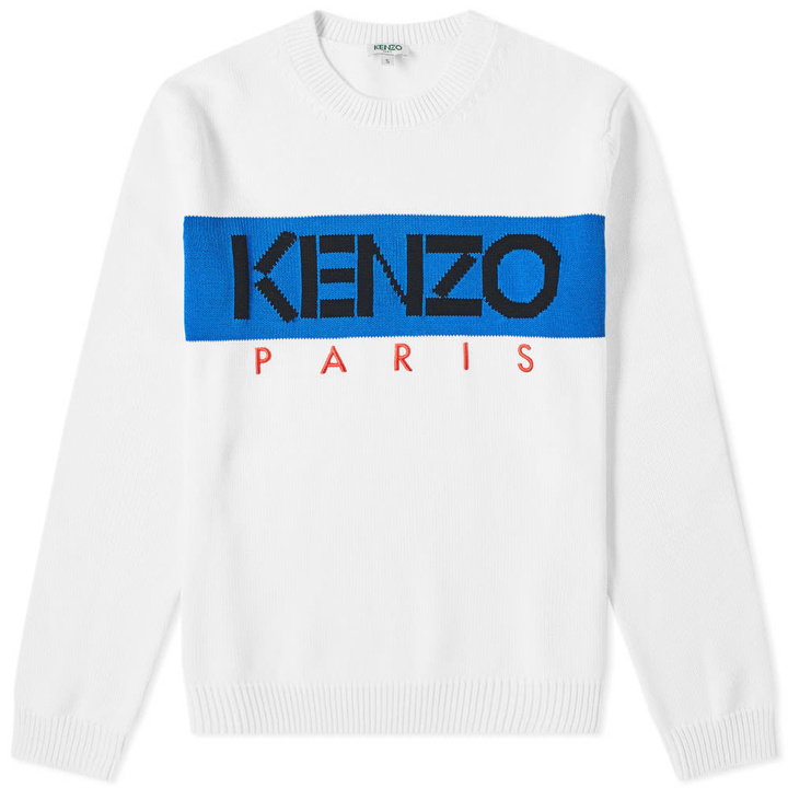 Photo: Kenzo Paris Logo Crew Knit