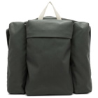 Jil Sander Green Climb Harness Multi Pockets Backpack