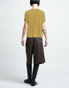 Alessia Santi Womens Top Khaki
