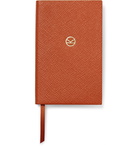 Kingsman - Smythson Panama Cross-Grain Leather Notebook - Orange