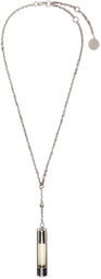 N.C.P. Olfactives Silver Limited Edition 'The Piece' Necklace & Eau De Parfum, 5 mL