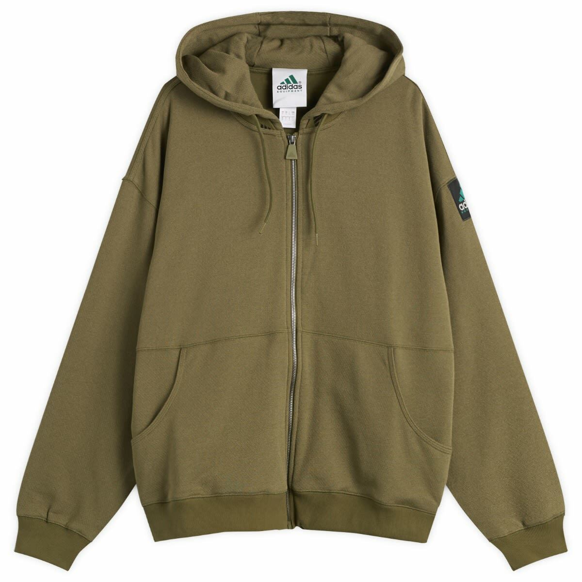 Adidas Men's EQT Hoodie in Focus Olive