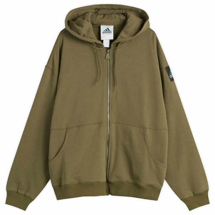 Photo: Adidas Men's EQT Hoodie in Focus Olive