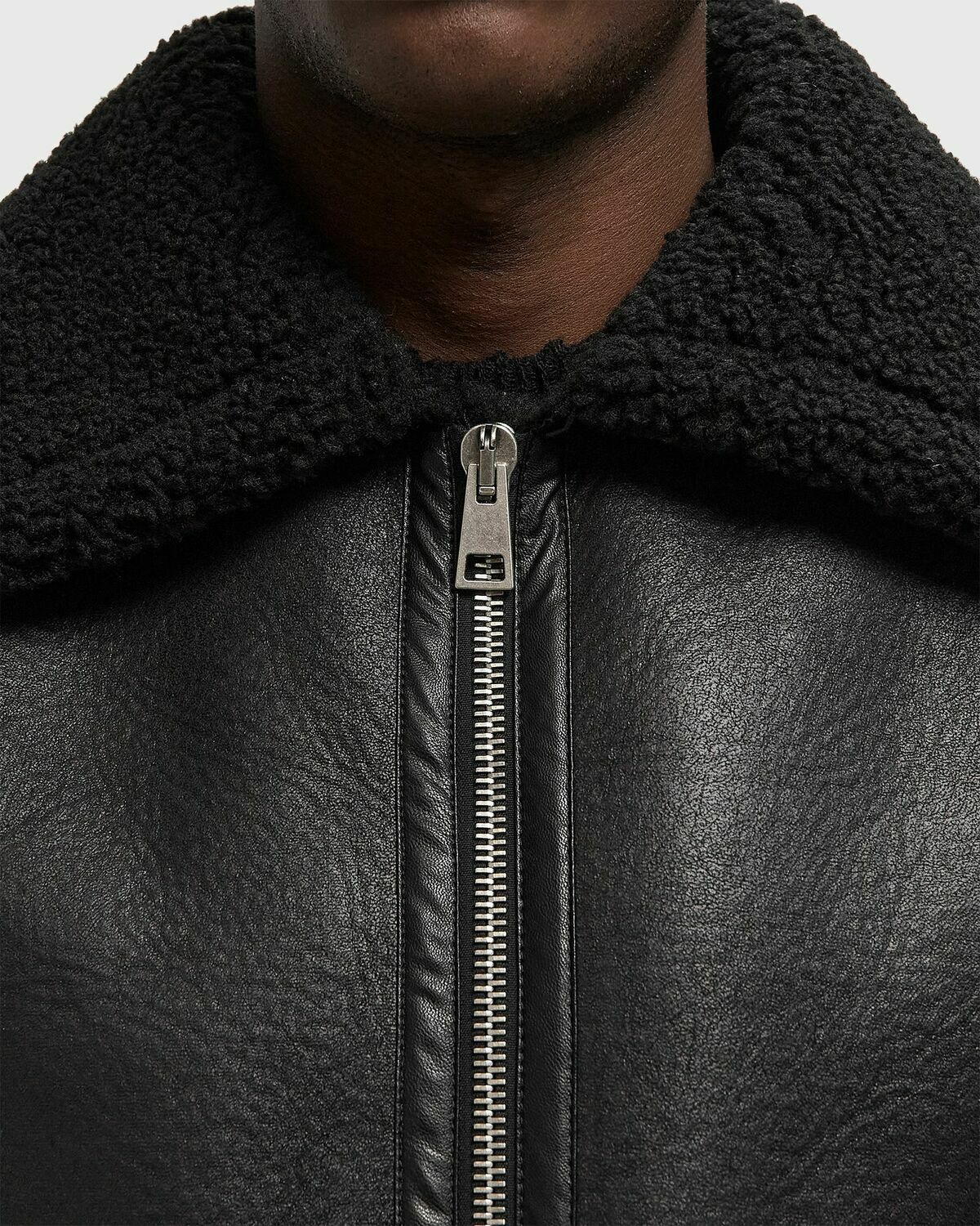 A.P.C. TOMMY JACKET Black Mens Bomber Jacket