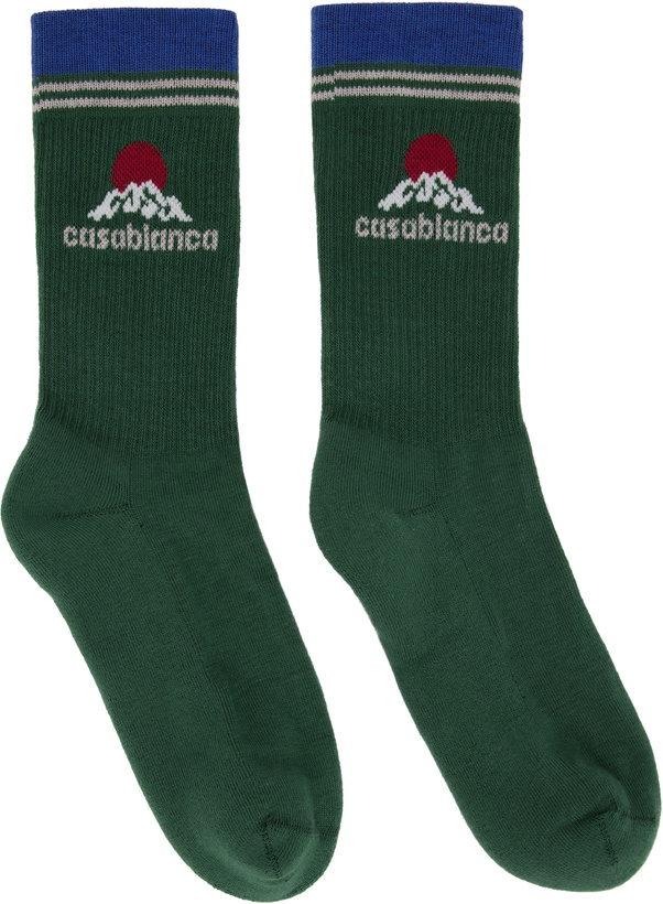 Photo: Casablanca Green Montagne Socks