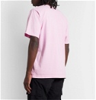 Noon Goons - Printed Garment-Dyed Cotton-Jersey T-Shirt - Pink