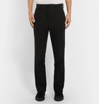 The Row - Black Mick Slim-Fit Cotton and Cashmere-Blend Moleskin Trousers - Black