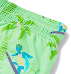 Vilebrequin - Moorea Mid-Length Printed Swim Shorts - Green