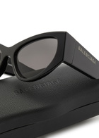 Balenciaga Cat-eye Sunglasses - Black Grey - One Size