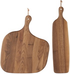 The Conran Shop Brown Walnut Chopping Board Set