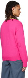 Magliano Pink Twisted Marella Sweater