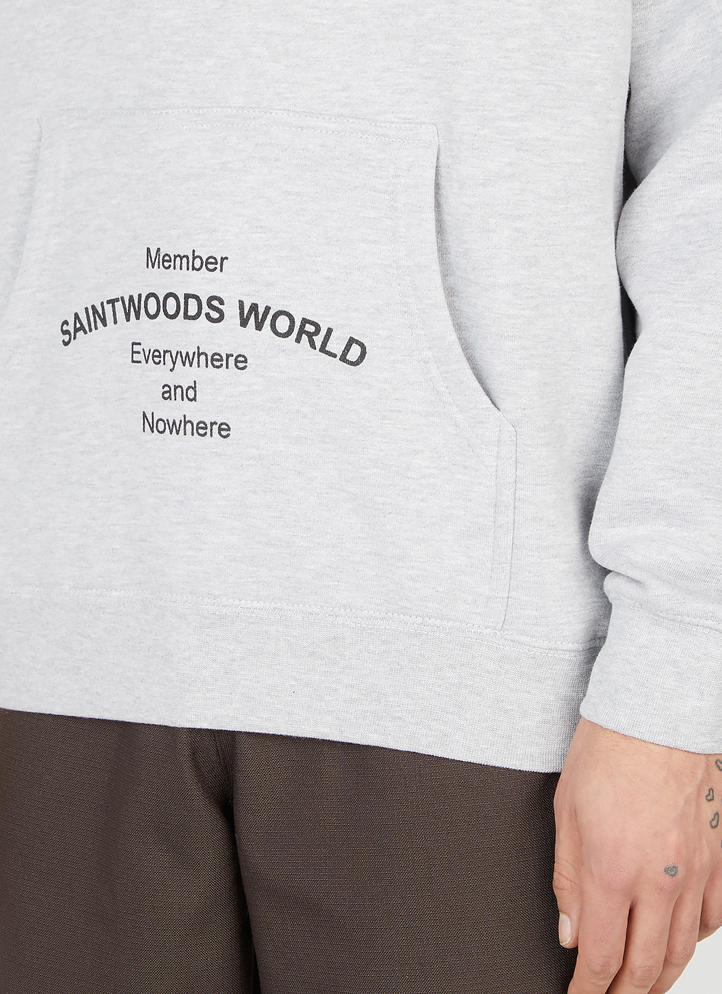 Saintwoods World Member Hooded Sweatshirt
