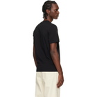 Moncler Three-Pack Black Logo Patch Cotton T-shirts