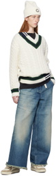Moncler Genius Moncler x Palm Angels Off-White Sweater