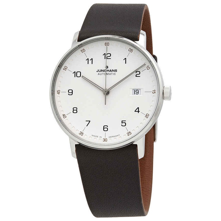 Photo: Junghans Form A Automatic White Dial Mens Watch 027/4731.00