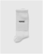 Norse Projects Bjarki Logo White - Mens - Socks