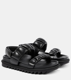 Dries Van Noten Fussbett leather sandals