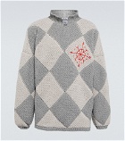 Adish - Embroidered cotton sweater