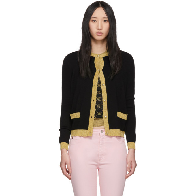 Gucci on sale cashmere cardigan