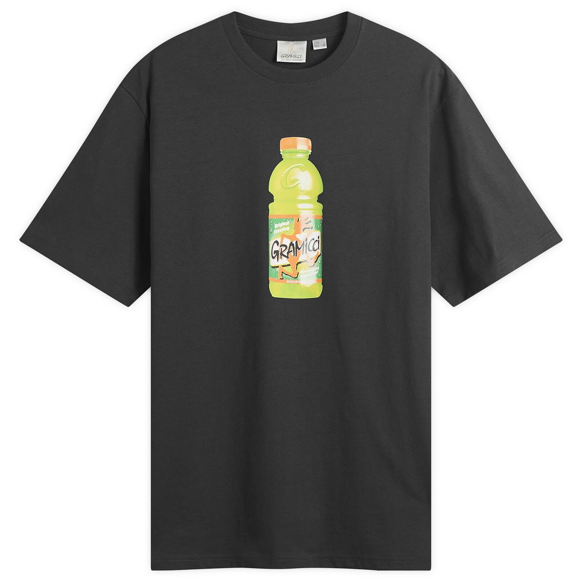 Gramicci Men's Quencher T-Shirt in Vintage Black