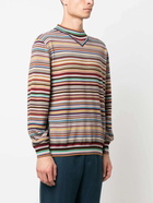 PAUL SMITH - Wool Striped Jumper