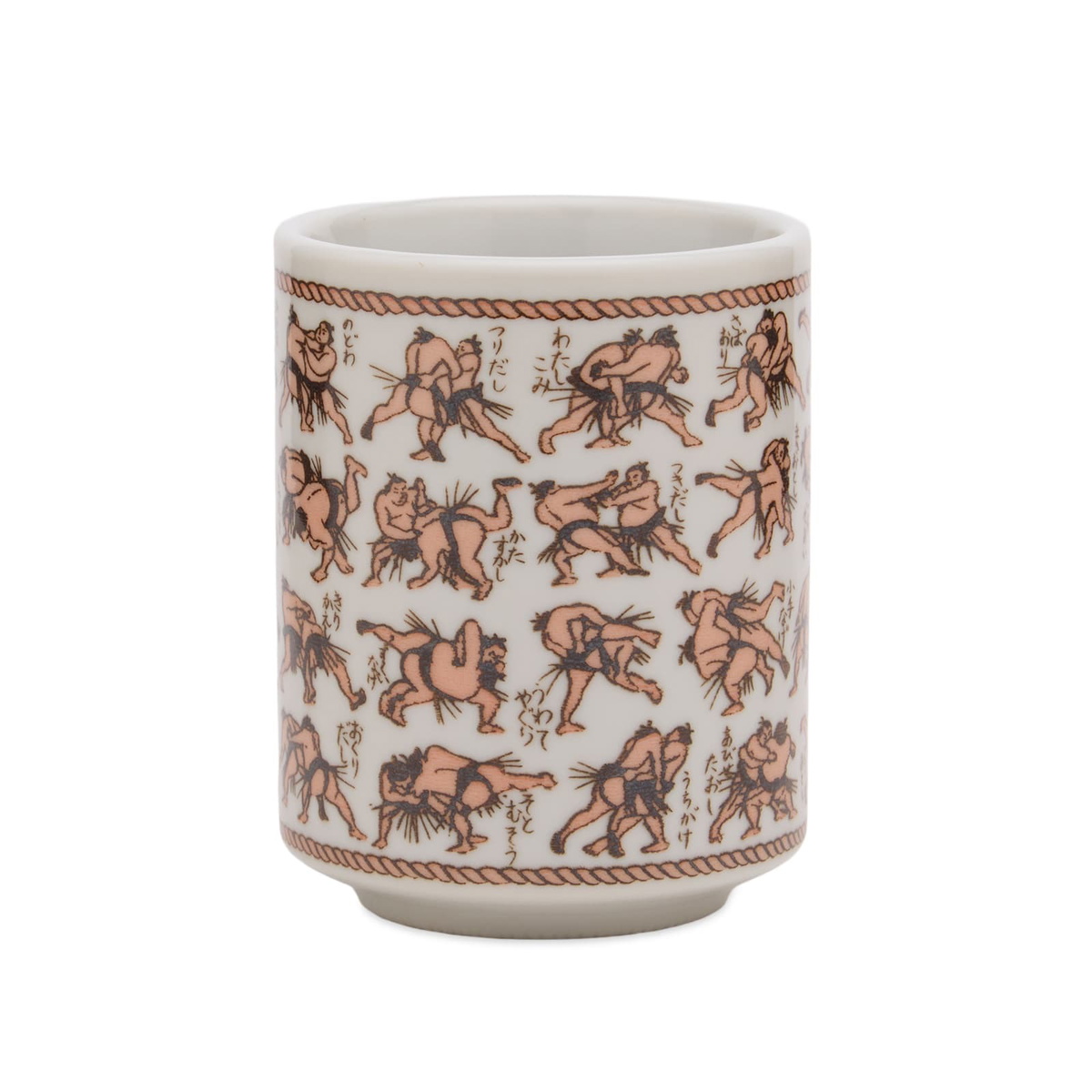 BEAMS JAPAN Cartoon Sushi Cup - Sumo in White 