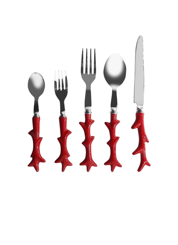 Photo: Les-Ottomans Coral Cutlery Set