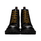 Paul Smith Black Farley Lace-Up Boots