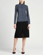 Majestic Filatures Womens Shirt Slate in Blue