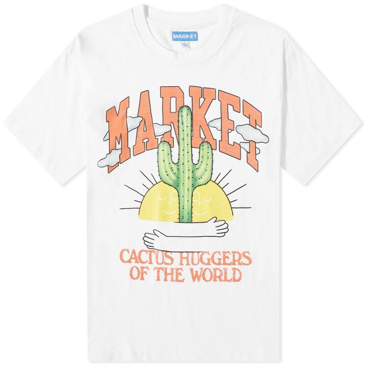 Photo: MARKET Men's Cactus Lovers T-Shirt in White